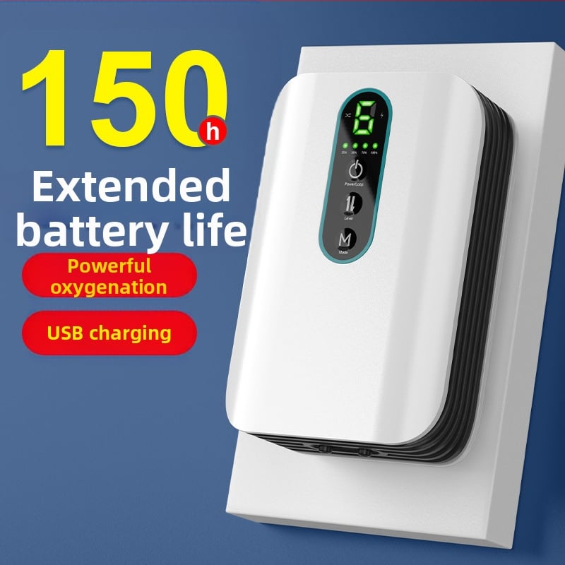 BAKALE új USB oxigénpumpa oxigén otthoni hal autó levegőztető kültéri vadhorgászat lítium akkumulátor