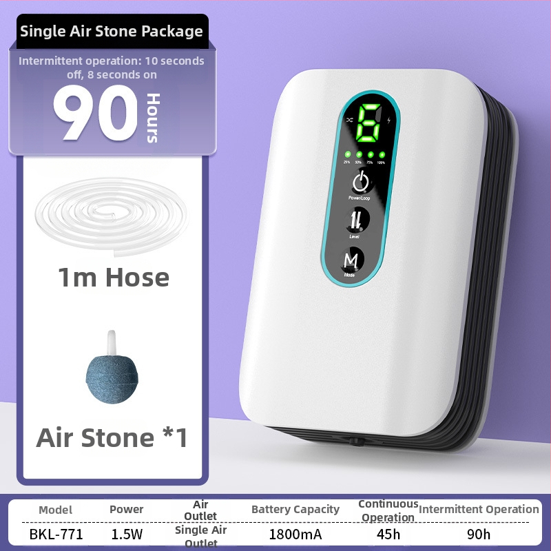 BAKALE naujas USB deguonies pompa deguonies namams, žuvims, automobiliams, aeratoriams, lauko žvejybai, ličio baterija