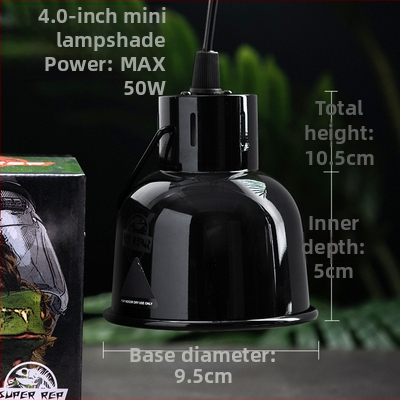 SuperRep mászó kisállat lámpaernyő fényvisszaverő, fokozott UVB numerikus erősségű, napfényszárító háttérvilágítás, mászóhengeres világítódoboz, mély hengeres, forrázásálló