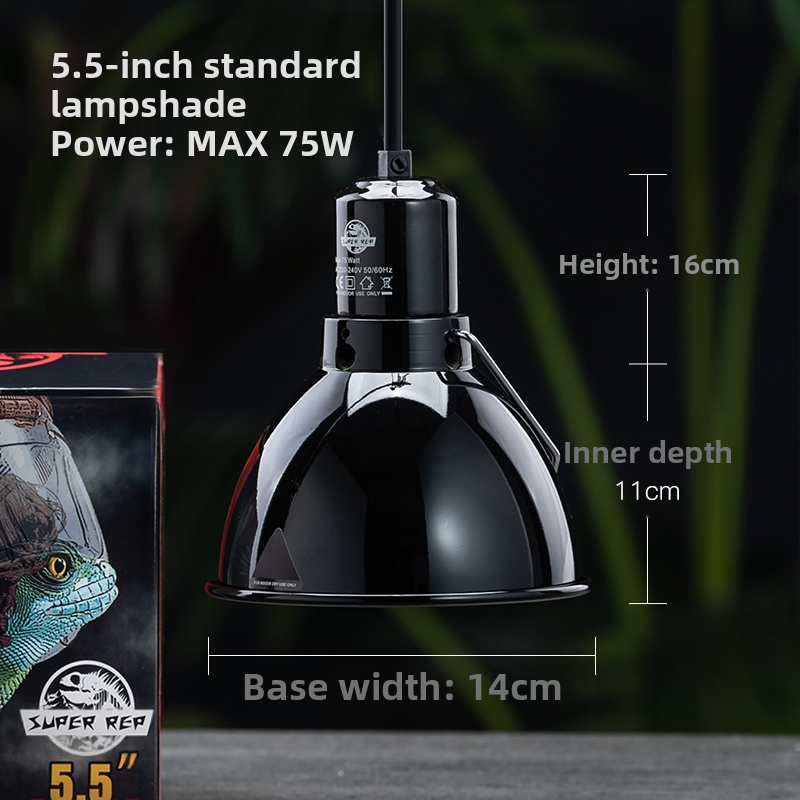 SuperRep mászó kisállat lámpaernyő fényvisszaverő, fokozott UVB numerikus erősségű, napfényszárító háttérvilágítás, mászóhengeres világítódoboz, mély hengeres, forrázásálló