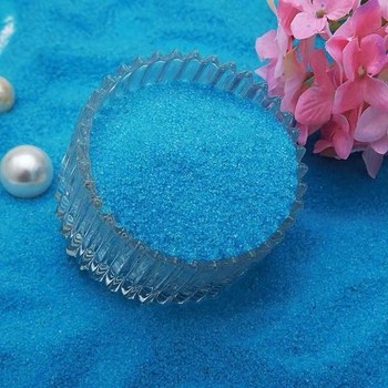 Μπλε Άμμος, Άμμος Εξωραϊσμού, Πολύχρωμη Φυτική Γλάστρα, Διακόσμηση για Ενυδρείο, Άμμος Βυθού, Χωρίς Πλύσιμο, Χρώμα Καραμέλας, Άμεση Πώληση