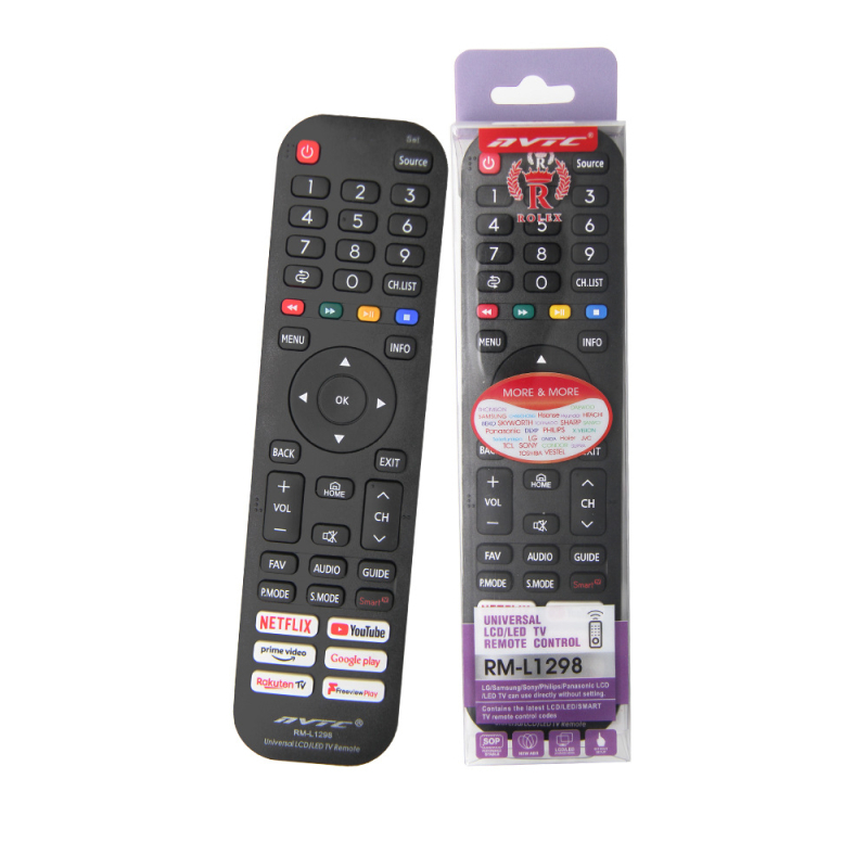 Pentru telecomandă universală cu infraroșu pentru televizoare de acasă, marca RM-L1298, telecomandă universală cu infraroșu