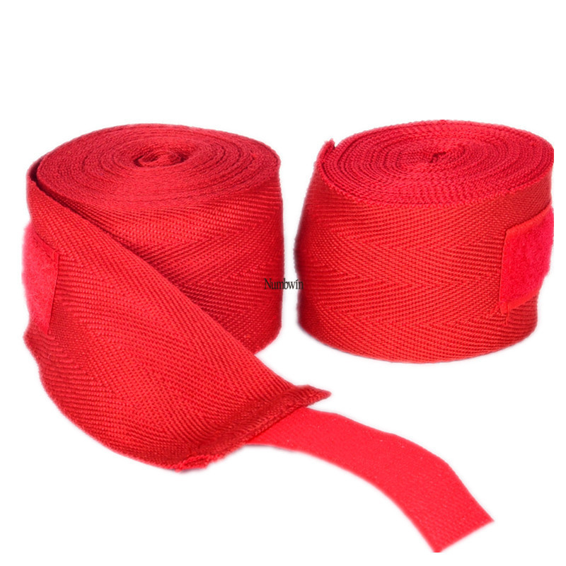 Tehase hulgimüügist 3 m mikroelastne ühevärviline puuvillane poksiside Muay Thai Sanda võitlussidemetele piiriülene käerihm