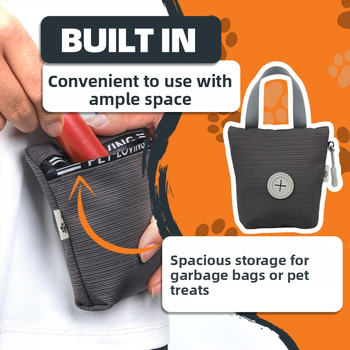 Τσάντα σνακ για κατοικίδια για διασυνοριακή χρήση, σακούλα σκουπιδιών για βόλτα με σκύλο, τσάντα χειρός, τσάντα εκπαίδευσης σίτισης, φορητή τσάντα σνακ για κατοικίδια
