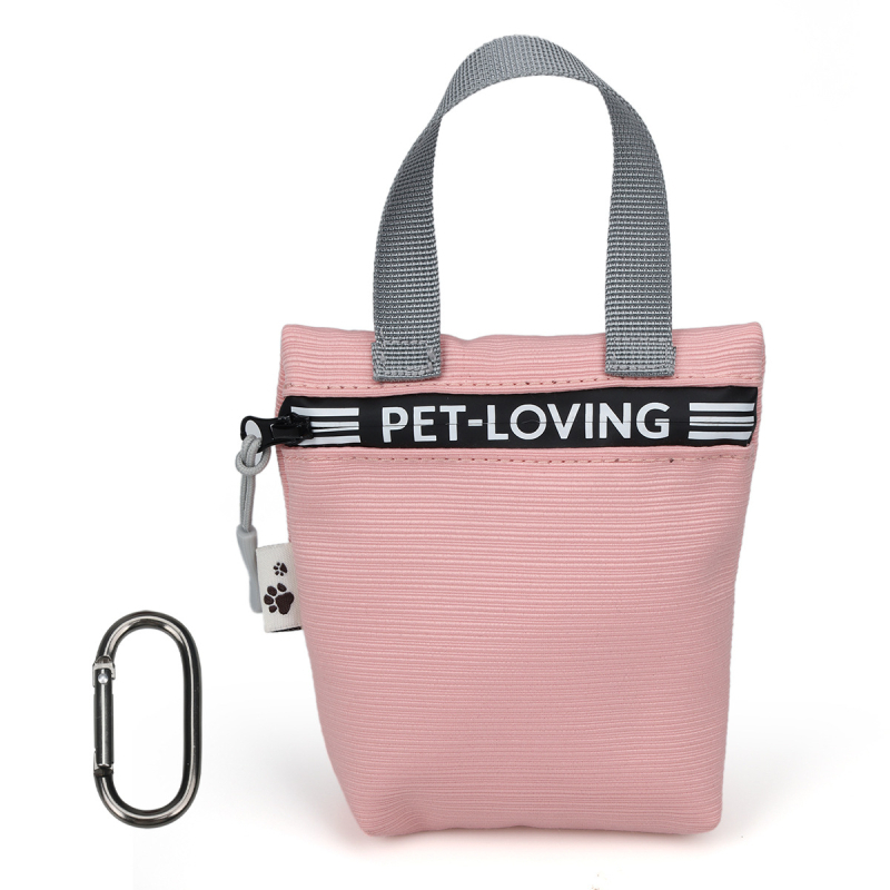 Piiriülene lemmikloomade suupistekott, koertele mõeldud prügikott, käekott, söötmiskoolituskott, kaasaskantav lemmikloomade suupistekott