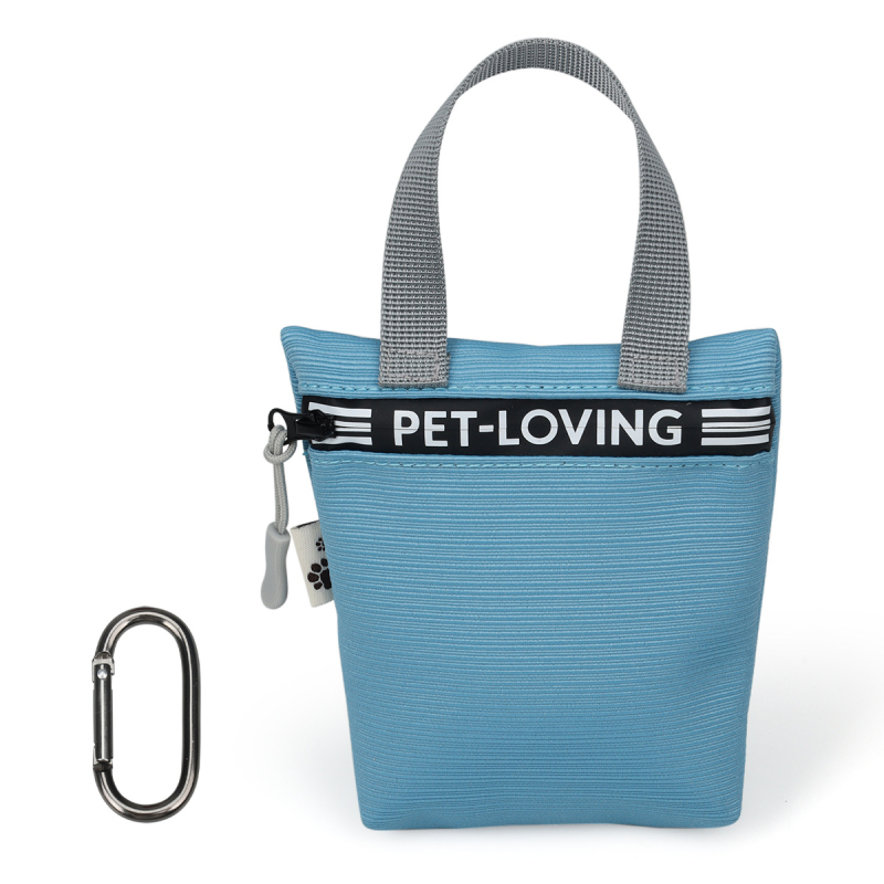 Piiriülene lemmikloomade suupistekott, koertele mõeldud prügikott, käekott, söötmiskoolituskott, kaasaskantav lemmikloomade suupistekott