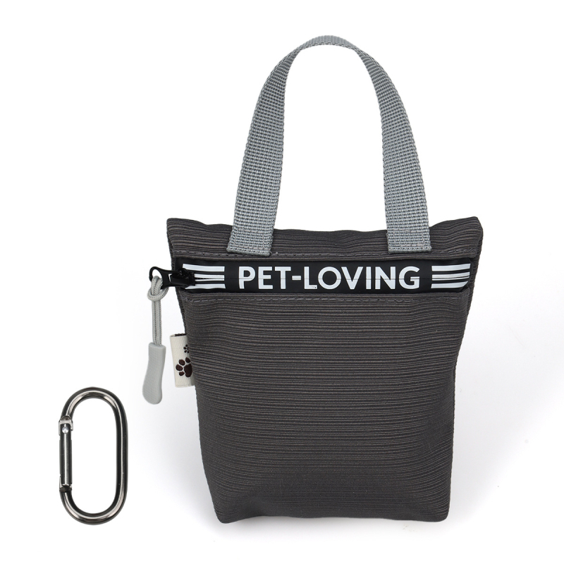 Piiriülene lemmikloomade suupistekott, koertele mõeldud prügikott, käekott, söötmiskoolituskott, kaasaskantav lemmikloomade suupistekott