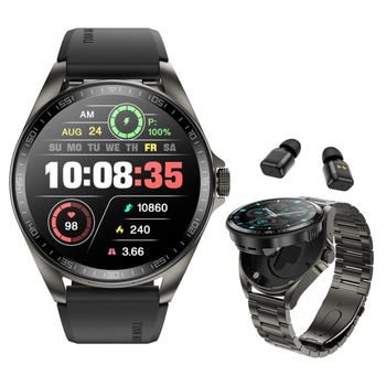 F36 okosóra TWS headset 2 az 1-ben pulzusmérő vérnyomásmérő alvásmonitor zenehívás sportóra