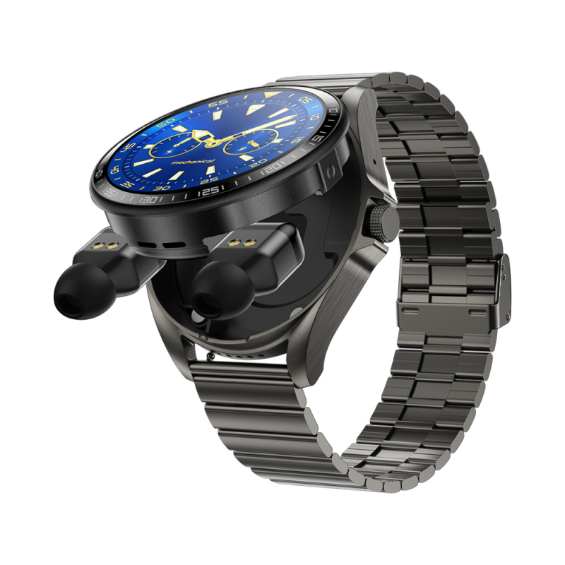 F36 okosóra TWS headset 2 az 1-ben pulzusmérő vérnyomásmérő alvásmonitor zenehívás sportóra