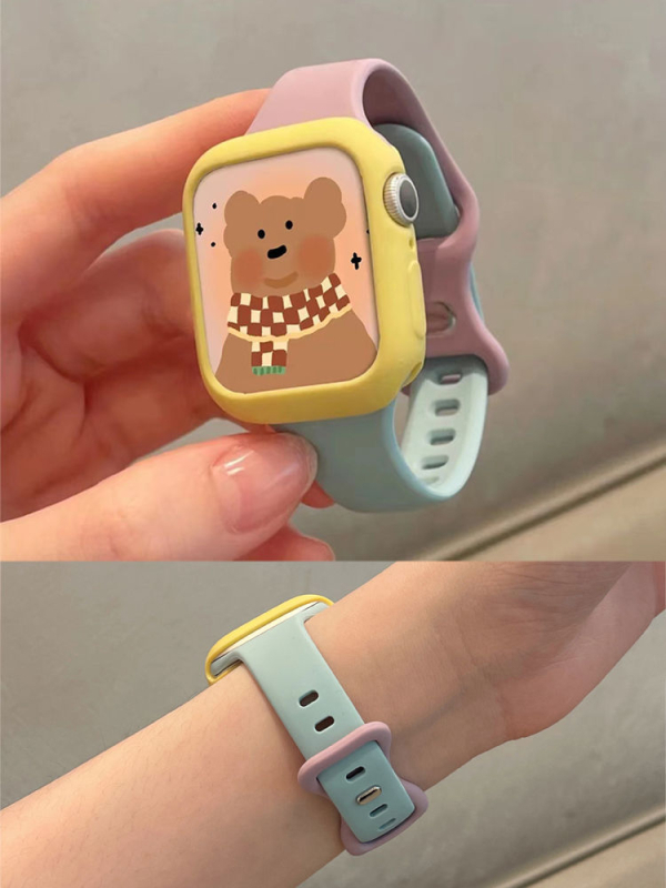 Apple432iWatch Fine 76 Ρολόι με Γυναικείο Δακτύλιο Ul 105trSE Σιλικόνης Μικρή Μέση Apple a9 για την 8η Γενιά