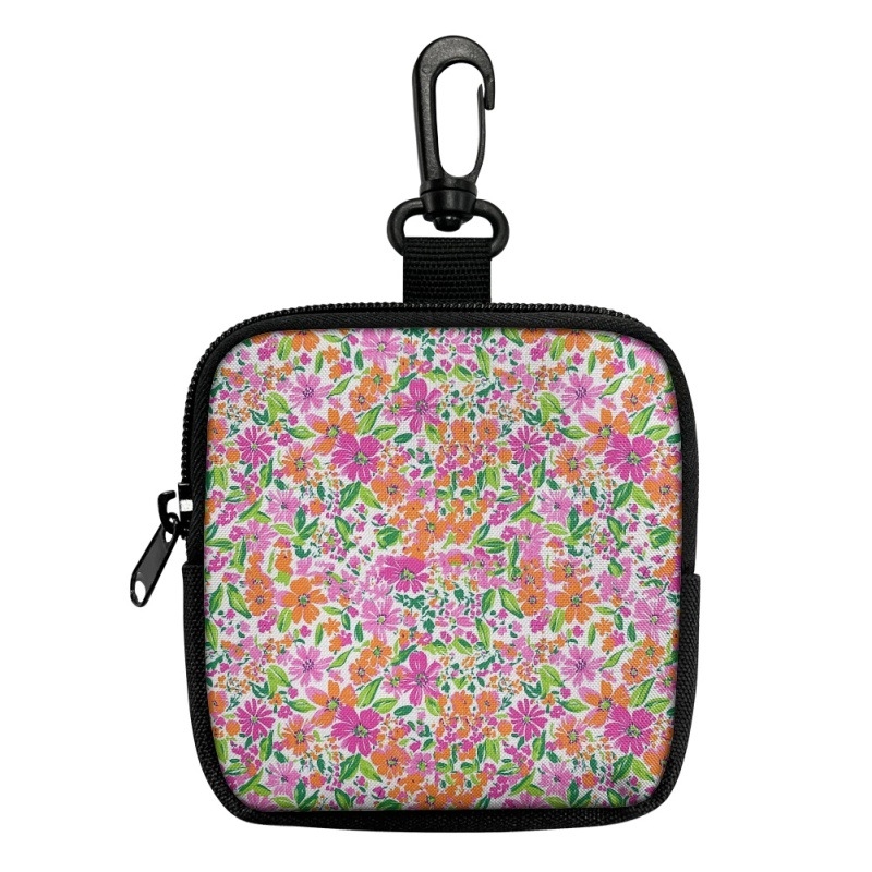 Cross-Border Pdd női pénztárca, gomba alakú, sokoldalú, hordozható kártyatartó, akasztóval, kirándulásokhoz, képnyomtatással