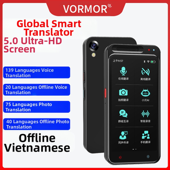 Pažangus balso vertėjas Z6 Nuotraukų neprisijungęs vertėjas internetu Daugiakalbis dirbtinio intelekto išmanusis užsienio vertėjas