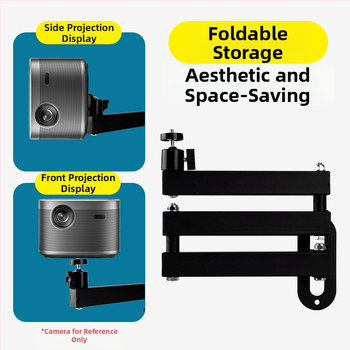 Projektori kronstein seinale kinnitatav kokkupandav öö kõrvale seinale kinnitatav kronstein koduseks kasutamiseks Jmgo Dangbei Coollebo Universal Ptz