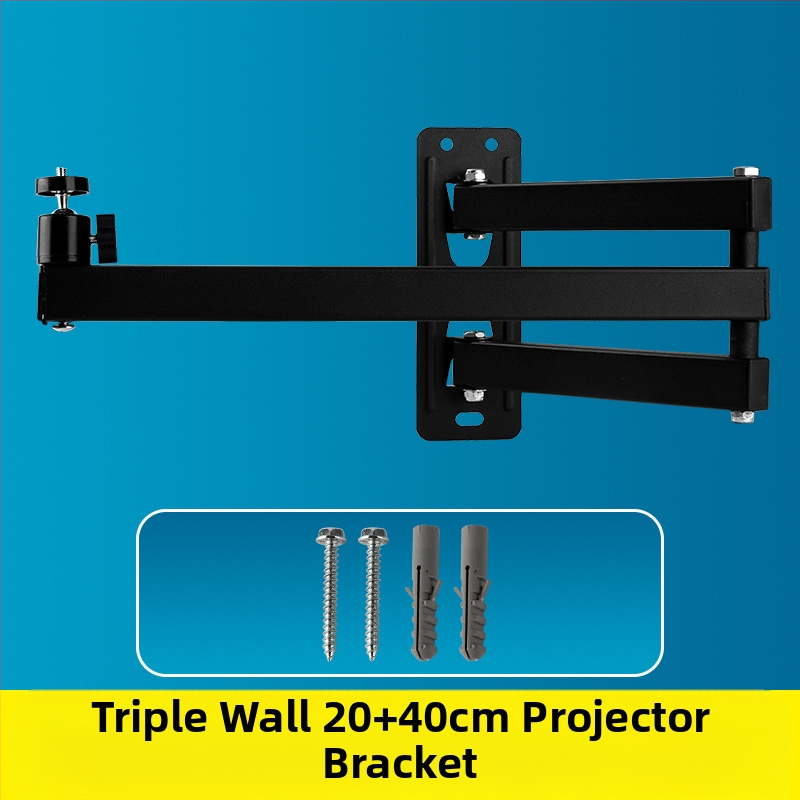 Projektori kronstein seinale kinnitatav kokkupandav öö kõrvale seinale kinnitatav kronstein koduseks kasutamiseks Jmgo Dangbei Coollebo Universal Ptz