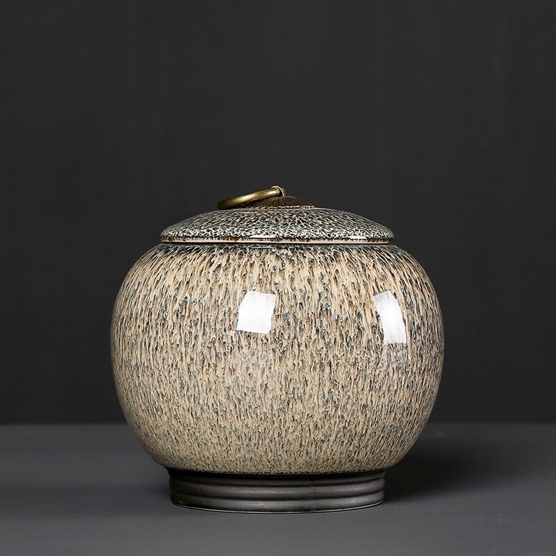 Tianmu glasuurahju vahetamine keraamilised teekannud keskmised poole Jin pakkimine suletud mahuti tühi tee kinkekarp pakend riidest kott