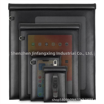 RFID aukštos temperatūros ugniai atsparus signalo ekranavimo maišelis planšetei, automobilio raktui, ugniai atsparus signalo ekranavimo maišelis, ugniai atsparus maišelis