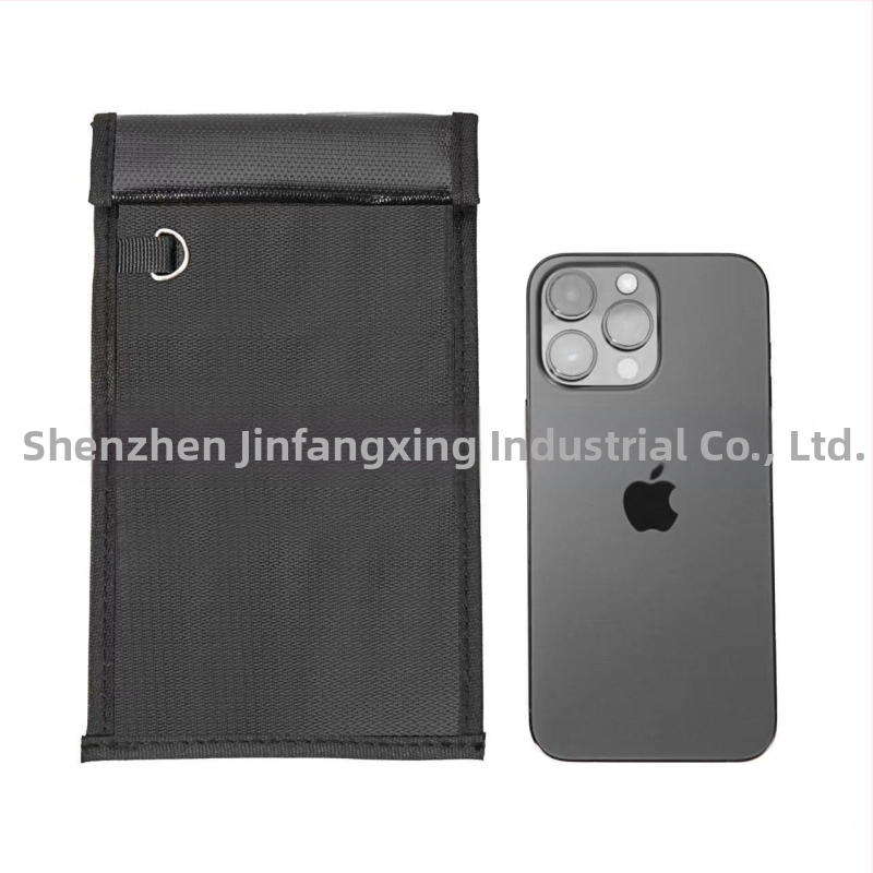 RFID aukštos temperatūros ugniai atsparus signalo ekranavimo maišelis planšetei, automobilio raktui, ugniai atsparus signalo ekranavimo maišelis, ugniai atsparus maišelis