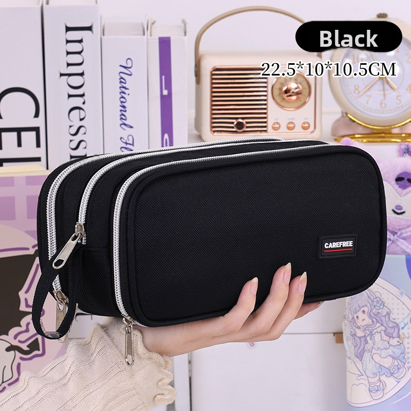 Uus mitmekihiline suure mahutavusega ja uhke pinal koolihooaja alguseks, põhikooli ja algkooli tüdrukute kirjatarvete karp, plekikindel pinal