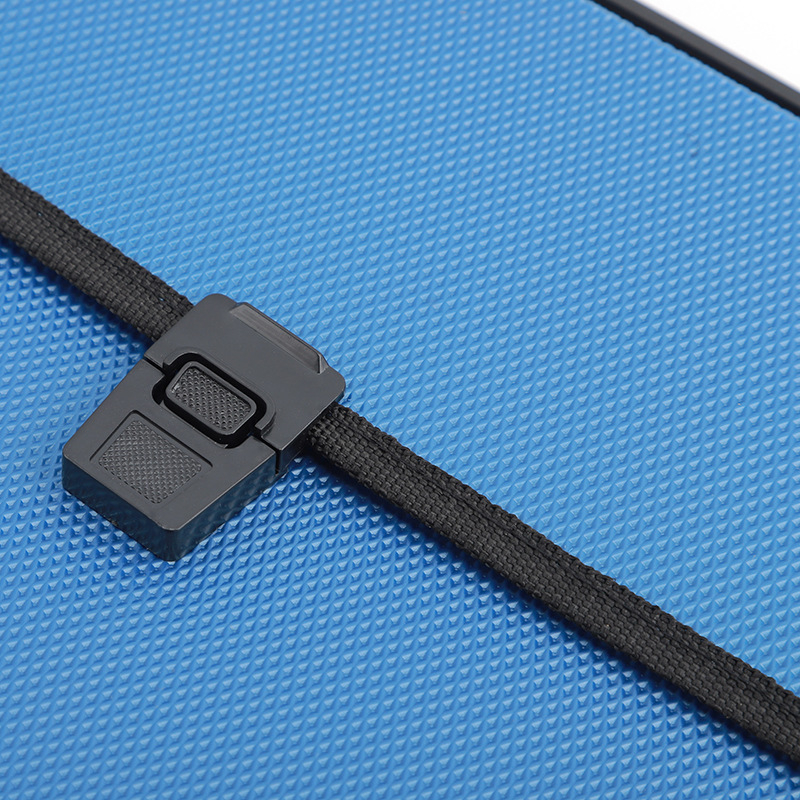 Чанта с акордеон A4 с диамантена шарка и катарама, 13 решетки, голям капацитет, информационна чанта за файлове, чанта за съхранение на студентски тестове на едро