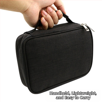 Δημοφιλής διασυνοριακή τσάντα μολυβιών μεγάλης χωρητικότητας για μαθητές, τσάντα γραφικής ύλης με μολύβια σκίτσων 72 χρωμάτων, πολυλειτουργική τσάντα αποθήκευσης χαρτικών, τσάντα μολυβιών