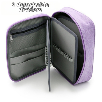 Δημοφιλής διασυνοριακή τσάντα μολυβιών μεγάλης χωρητικότητας για μαθητές, τσάντα γραφικής ύλης με μολύβια σκίτσων 72 χρωμάτων, πολυλειτουργική τσάντα αποθήκευσης χαρτικών, τσάντα μολυβιών