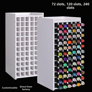 Határokon átnyúló új, gyermekeknek való színes tolltároló doboz, asztali tolltartó, tárolóállvány, ferde, bedugható, többfunkciós jelölőtoll-tárolóállvány