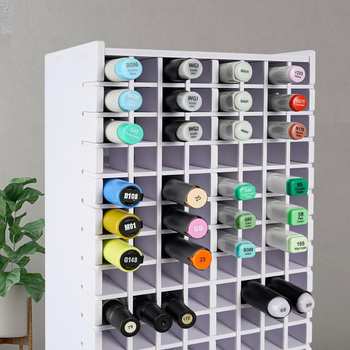 Νέο παιδικό κουτί αποθήκευσης χρωματιστών στυλό για διασυνοριακή χρήση, βάση αποθήκευσης στυλό για γραφείο, πλάγια βυσματωτή πολυλειτουργική βάση αποθήκευσης μαρκαδόρων