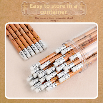 Pieštukas „Kapibala“ pradinės mokyklos mokiniams, rašantiems HB, mielas animacinis filmas su trintuku