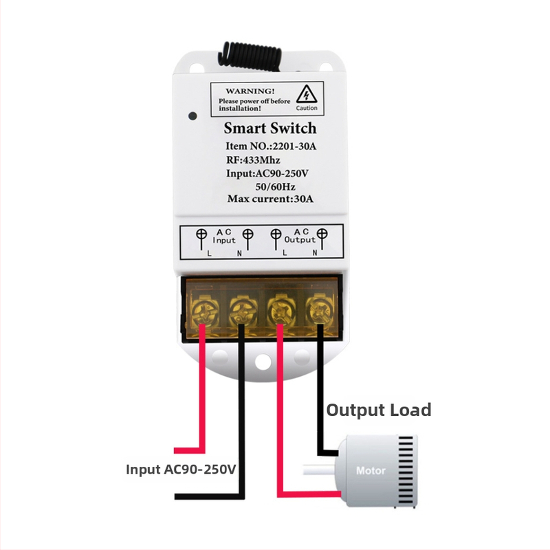 Дистанционно управление за трансгранични експлозии 110V 220V универсално високомощно безжично дистанционно управление, дистанционен превключвател за водна помпа