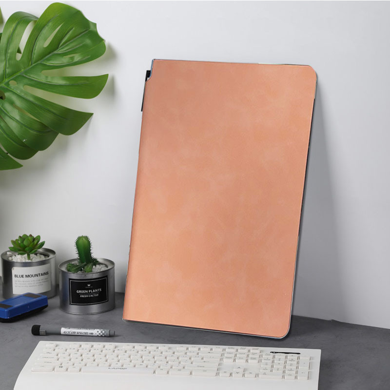 Laste Doodle`i kirjutusplokk, mustandiraamat, kokkupandav nahktahvliga märkmik, kontoritöö märkmik, kahepoolne kirjutamine