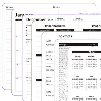 na zalihi 2026 Engleski tjedni plan Ovaj prekogranični dan Ovaj 24 Otvoreni Amazon TJEDNI PLANER Veleprodaja