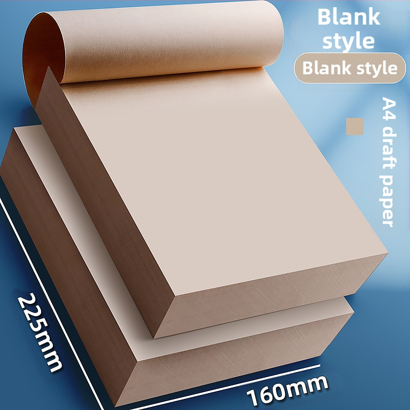 Блогър с 320 парчета чернова от сурова дървесна пулпа за студенти по приемни изпити в докторантура с празна бежова хартия за защита на очите, удебелена с математически анализ
