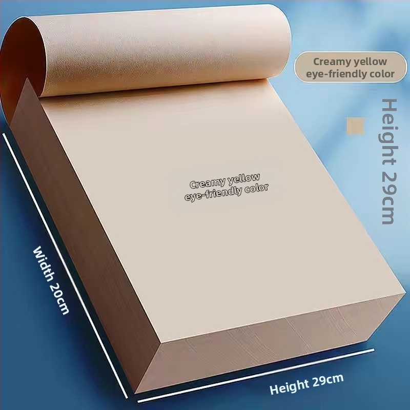 Блогър с 320 парчета чернова от сурова дървесна пулпа за студенти по приемни изпити в докторантура с празна бежова хартия за защита на очите, удебелена с математически анализ