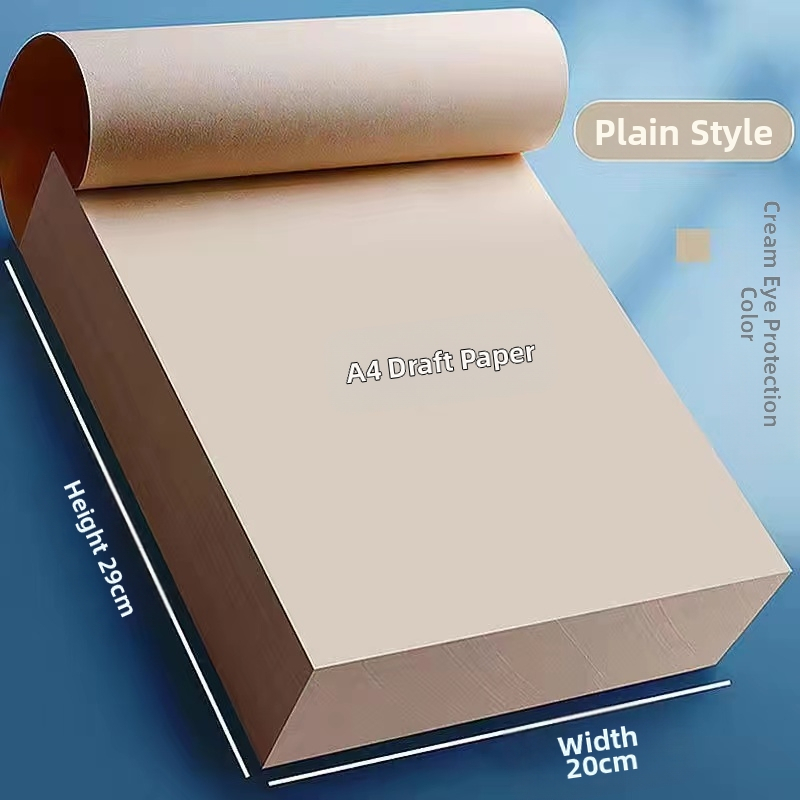 Блогър с 320 парчета чернова от сурова дървесна пулпа за студенти по приемни изпити в докторантура с празна бежова хартия за защита на очите, удебелена с математически анализ