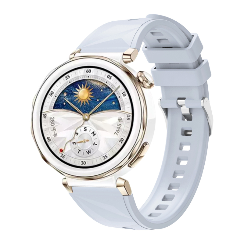 Alkalmas Huawei Gt5 gleccser mintás szíj Huaweiwatchgt4 okos szilikon bőrbarát 2018 mm-es csuklódivatos