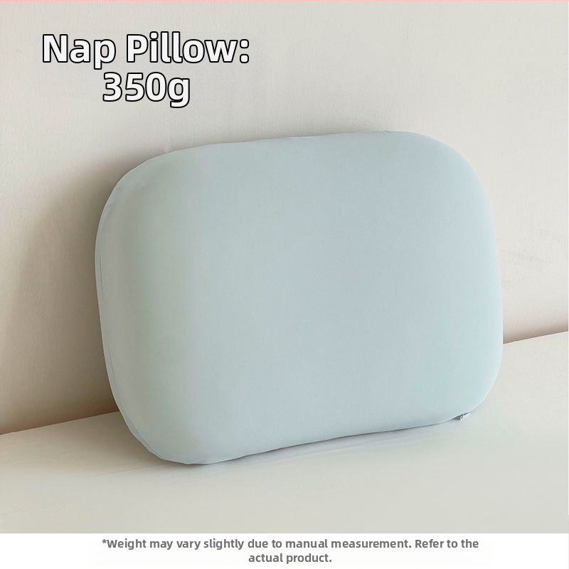 Maža pagalvėlė-snukučio pagalvėlė pradinių klasių mokiniams miegoti biuro darbo vietoje per pietų pertrauką, miegoti ant stalo, vaikiškas apkabinimas