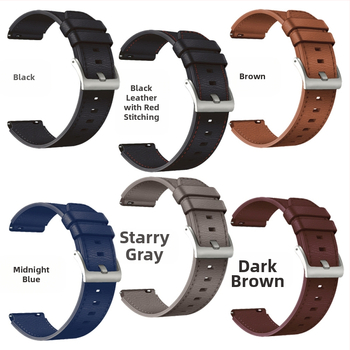 Подходящ за Huawei Watch Gt5/4 46 мм кожена каишка за часовник Huawei Watch4 Pro кожена каишка 22 мм