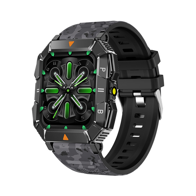 Új YK03 okosóra Bluetooth hívás zseblámpával, egészségfigyelővel, több sporttal járó okosóra