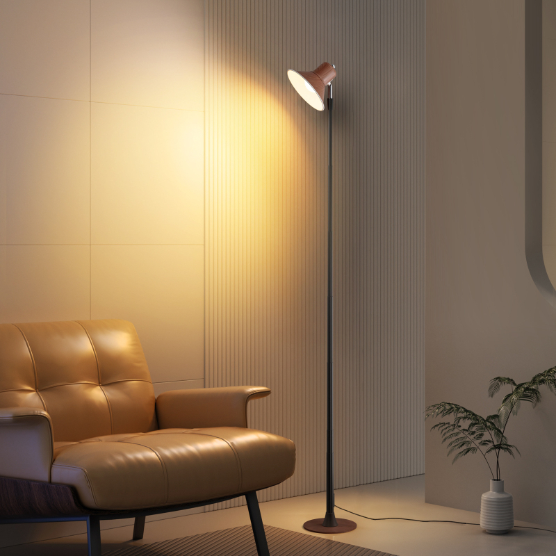 Piiriülene Amazoni kuummüügis olev sissetõmmatav põrandalamp E27 lambipesaga LED-valgusallikaga elutoa põrandalamp tehase otsemüük