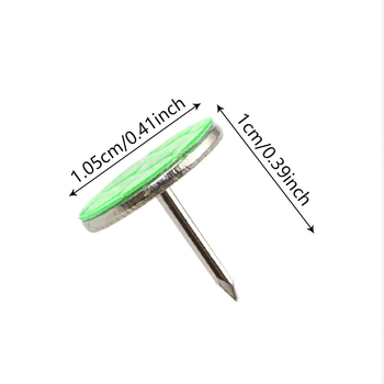 50 100 200 viievärvilist helkurnõela lameda peaga nööpnõela välistingimustes kasutatavad märgistusnööpnõelad öised liiklusmärgid