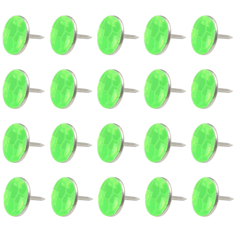 50 100 200 viievärvilist helkurnõela lameda peaga nööpnõela välistingimustes kasutatavad märgistusnööpnõelad öised liiklusmärgid