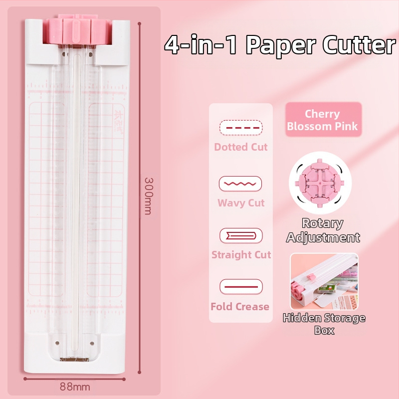 Резачка за хартия „Четири в едно“, Инструмент за рязане на хартия, Експерт по рязане на хартия, Машина за рязане на хартия, Резачка за хартия, Инструмент за рязане, Креативен подарък