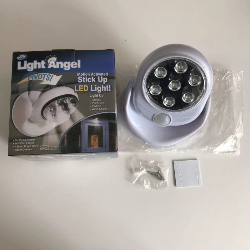 Népszerű éjszakai fény 360 fokos csövek forgó fény folyosói fény éjszakai fény folyosó emberi test érzékelős fali lámpa mágneses