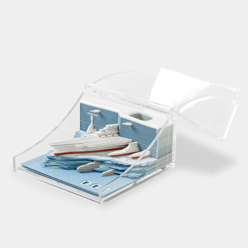 Maagiline pabermaja, klassikalised 3D märkmed, Titanic Sky City lauakaunistused, loomingulised kingitused sõpradele