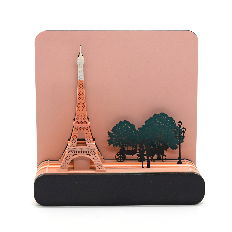 Maagiline pabermaja, klassikalised 3D märkmed, Titanic Sky City lauakaunistused, loomingulised kingitused sõpradele