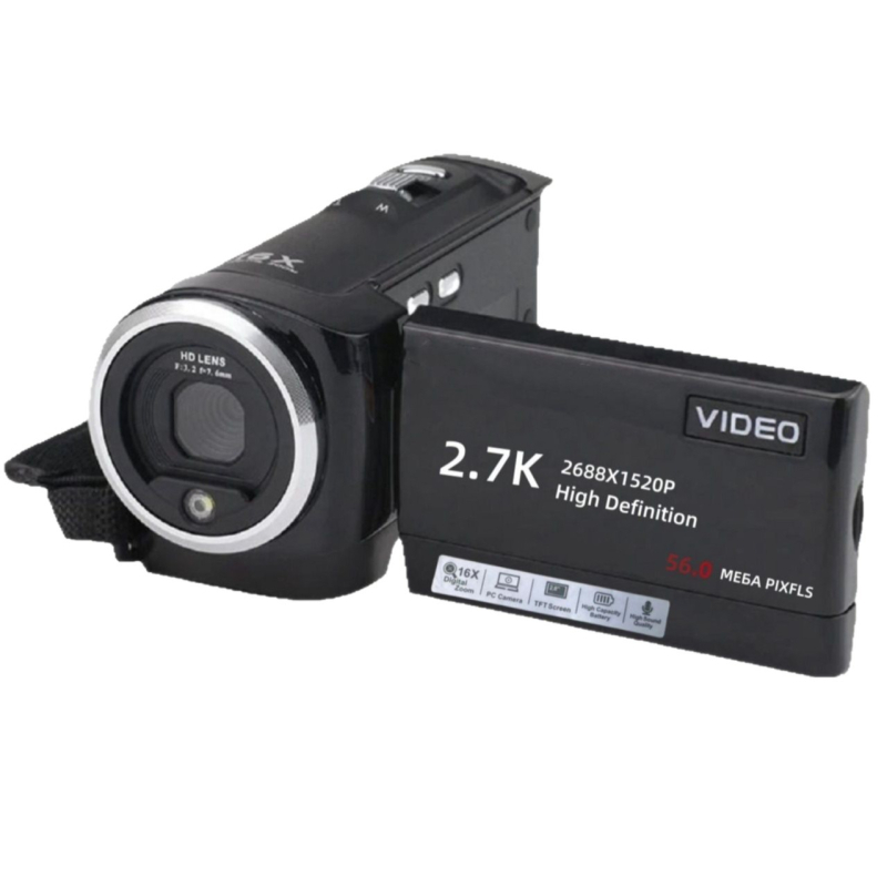 Határokon átnyúló angol termék 2.7K nagyfelbontású 5400 pixeles digitális fényképezőgép otthoni és diákkamera 06