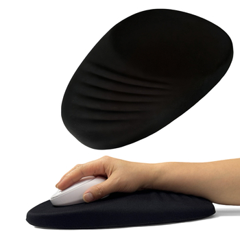 Εργονομικό Mouse Pad με βαθμιδωτή σφήνα, στήριγμα καρπού με αφρό μνήμης, παχύρρευστο Mouse Pad