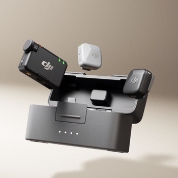 Dji Mic Mini juhtmevaba mikrofon Üks-kahele juhtmevaba reväärmikrofon Otseintervjuu Vlog