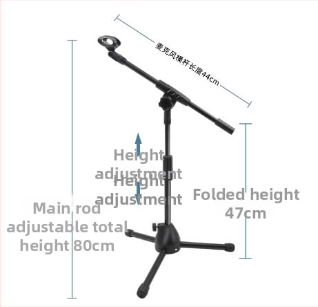 Mikrofonialus Otseülekanne Karaoke Salvestus Põrandamikrofoni Tõstealus Lavaesinemine Vertikaalne Mikrofonialus Statiiviga