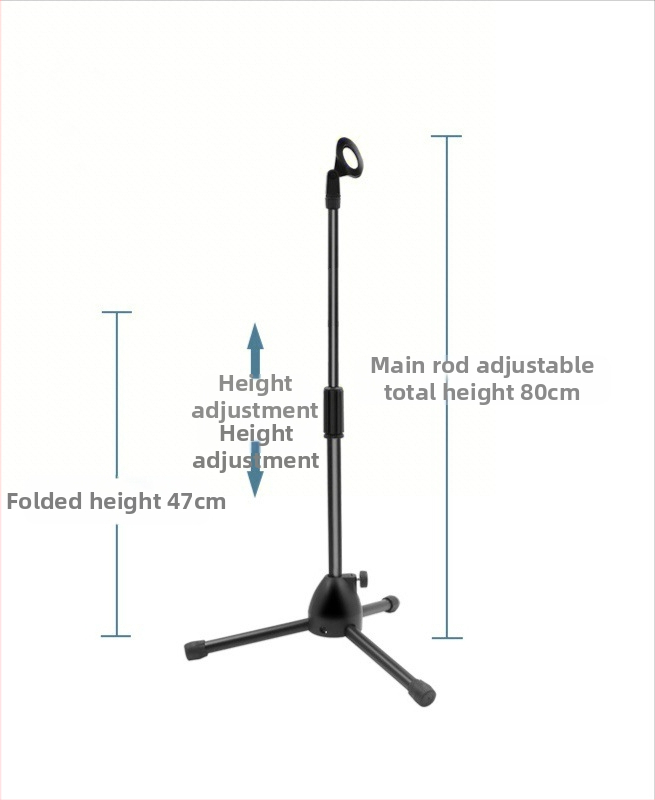 Mikrofonialus Otseülekanne Karaoke Salvestus Põrandamikrofoni Tõstealus Lavaesinemine Vertikaalne Mikrofonialus Statiiviga